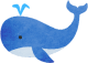kujira くじらのイラスト